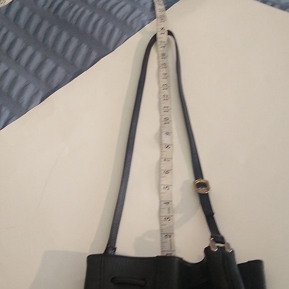 Vintage HCL black leather bucket bag 1052736 - Picture 5 of 13